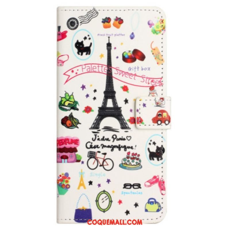 Housse Xiaomi Redmi Note 12 4G J'Adore Paris