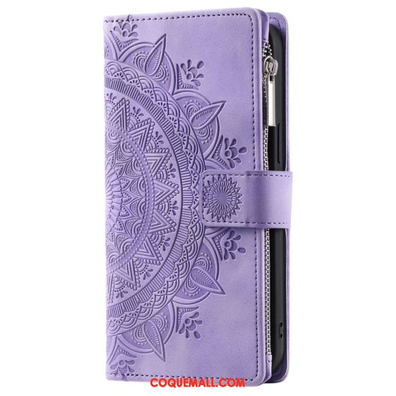 Housse Xiaomi Redmi Note 12 4G avec Porte-Monnaie Mandala