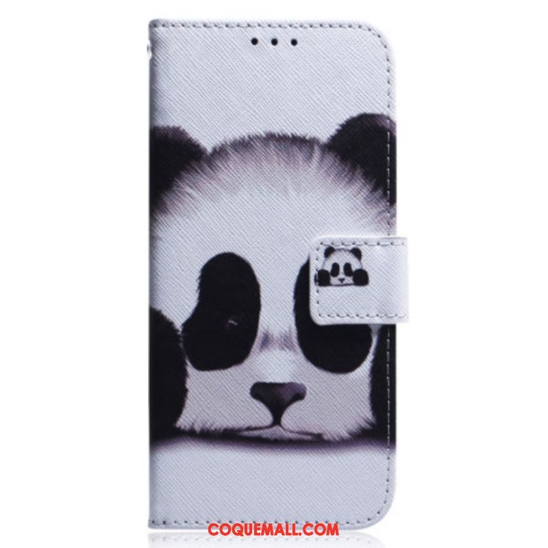 Housse Xiaomi Redmi Note 12/Poco X5 5G Panda à Lanière