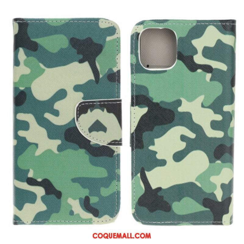 Housse iPhone 13 Mini Camouflage Militaire