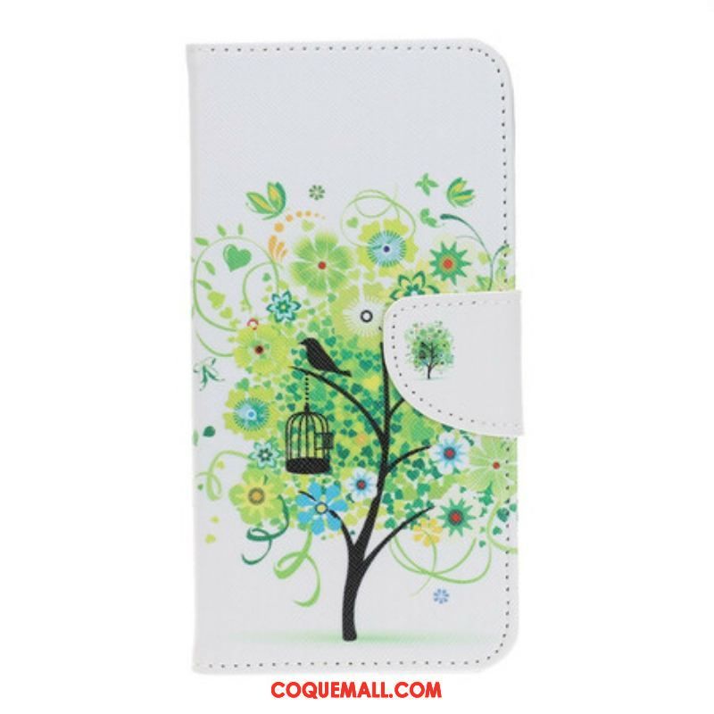 Housse iPhone 13 Pro Arbre Fleuri