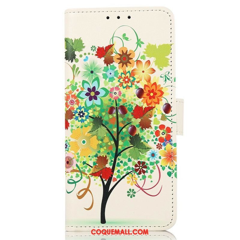 Housse iPhone 13 Pro Max Arbre Fleuri