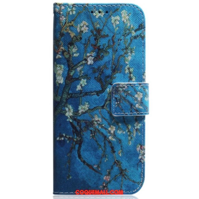 Housse iPhone 15 Branches en Fleurs