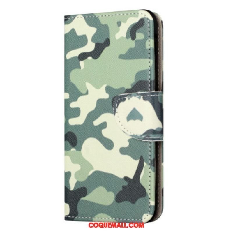 Housse iPhone 15 Camouflage Militaire