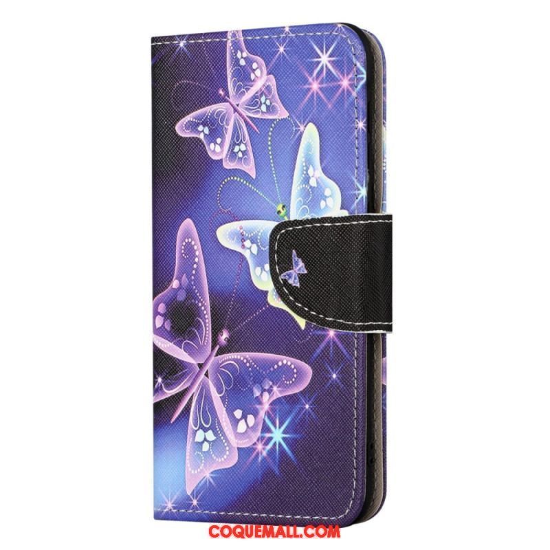 Housse iPhone 15 Papillons