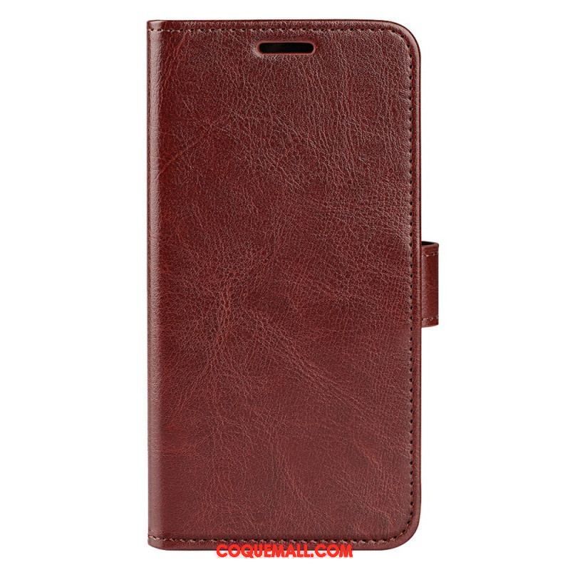 Housse iPhone 15 Plus Simili Cuir Vintage