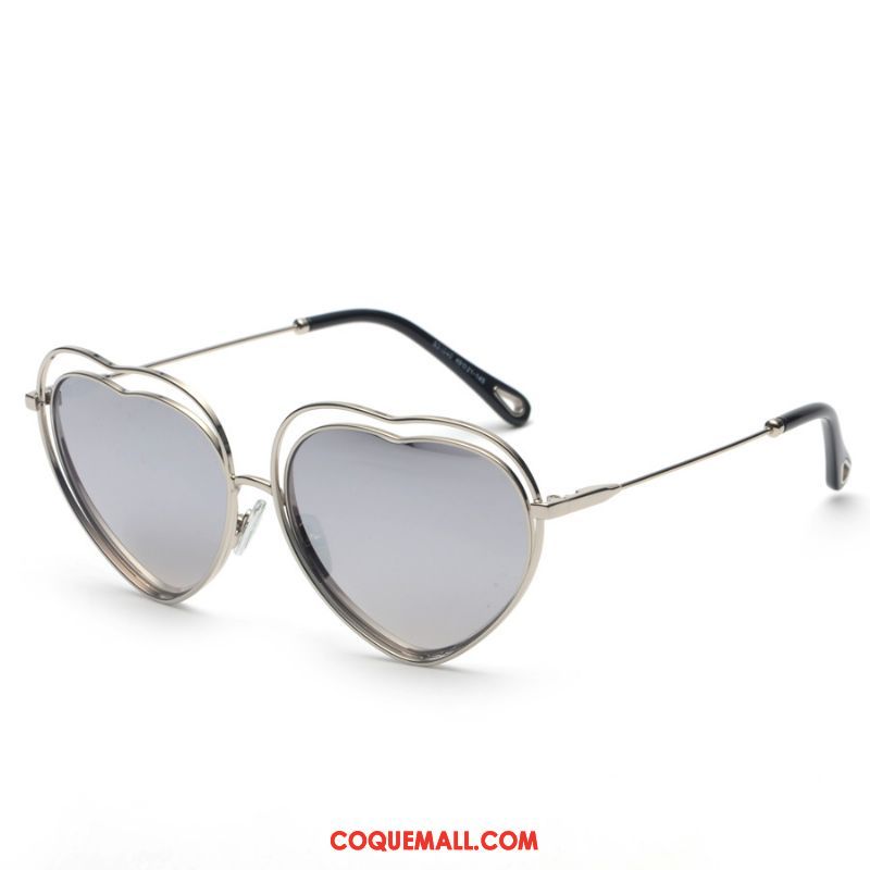 Lunettes De Soleil Femme Le Nouveau En Forme De Coeur Tendance, Lunettes De Soleil Cœur Gros