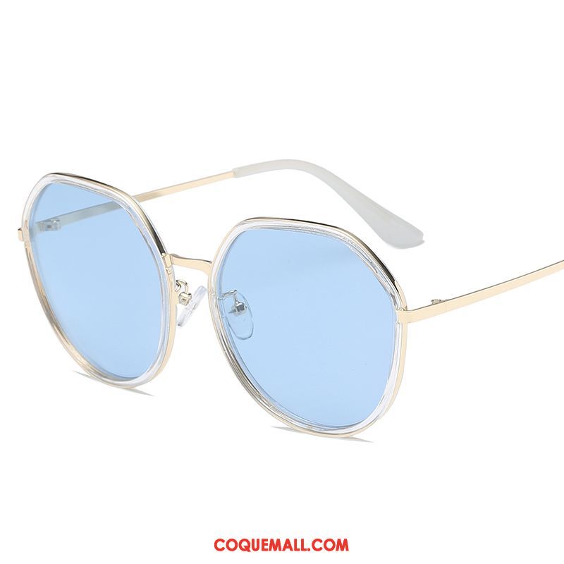 Lunettes De Soleil Femme Vacances Myopie Visage Rond, Lunettes De Soleil Transparent Le Nouveau Blau