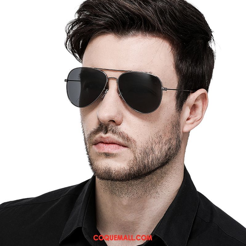 Lunettes De Soleil Homme Chauffeur Aviateur Femme, Lunettes De Soleil Conduire Polarisant