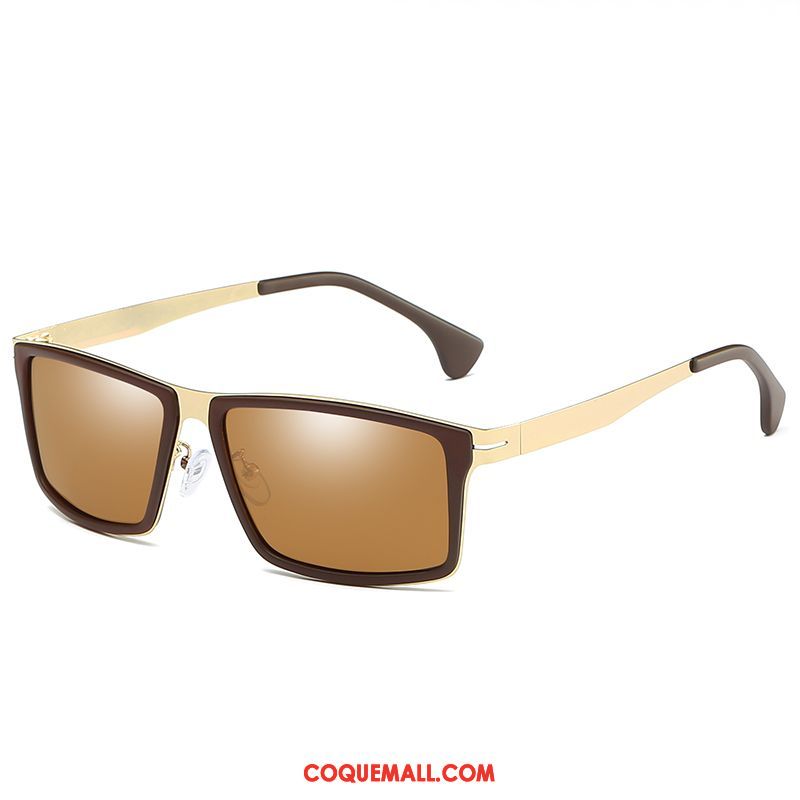 Lunettes De Soleil Homme Conduire Personnalité Femme, Lunettes De Soleil Tendance All-match