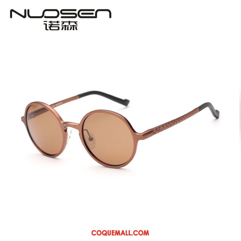 Lunettes De Soleil Homme Polarisant Tendance Femme, Lunettes De Soleil Magnésium D'aluminium Le Nouveau