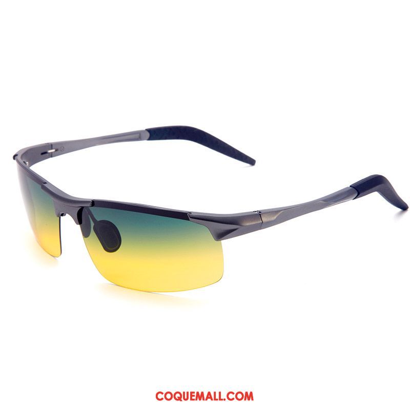 Lunettes De Soleil Homme Vision Nocturne Conduire Chauffeur, Lunettes De Soleil Multifonctions Conduire