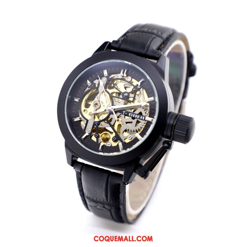 Montre Homme Lumineux Creux Nouveau, Montre Mode Automatique