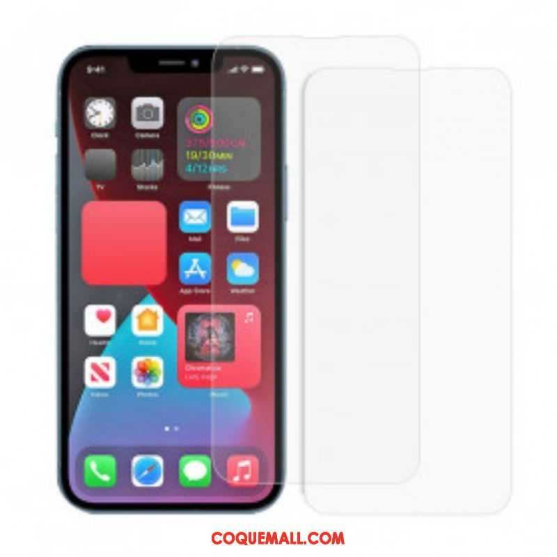 Protection en verre trempé (2 pièces) pour l’écran du iPhone 13 Pro Max