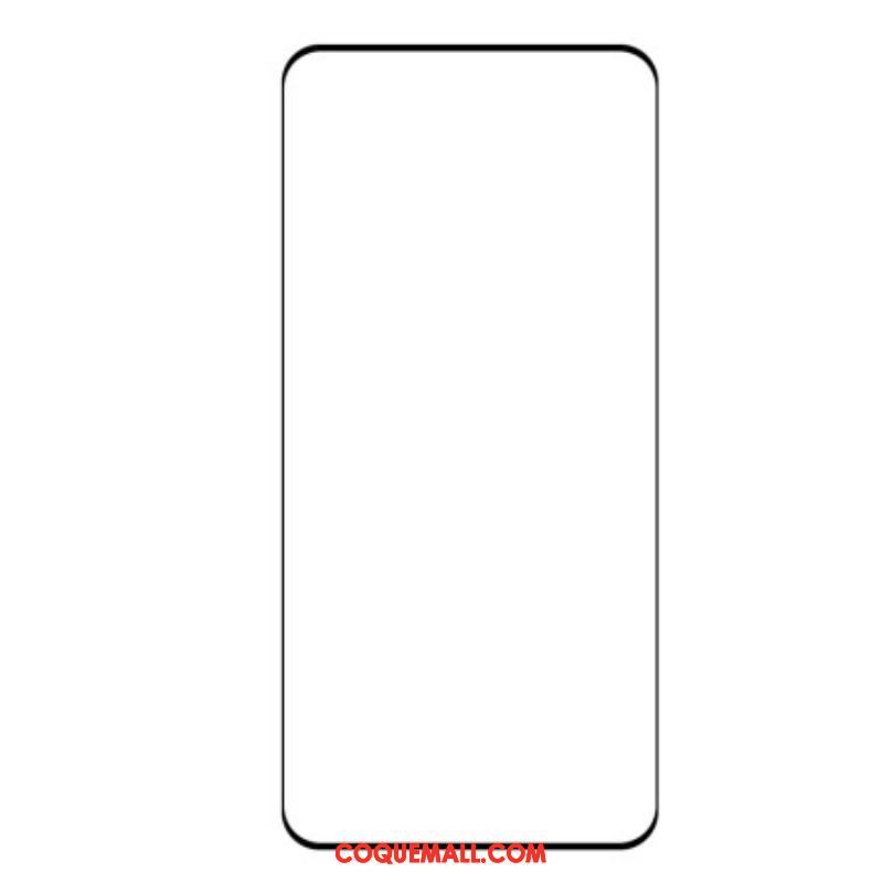 Protection en verre trempé Contours Noirs pour Xiaomi 13 Lite