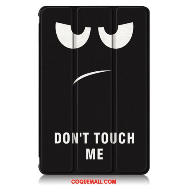 Smart Case Samsung Galaxy Tab S7 FE Renforcée Don't Touch Me