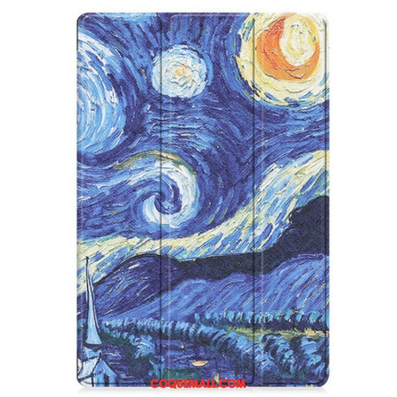 Smart Case Samsung Galaxy Tab S8 Plus / S7 Plus Renforcée Van Gogh