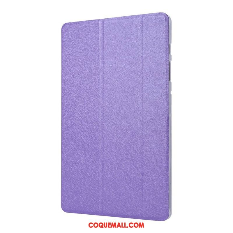 Smart Case Samsung Galaxy Tab S8 / Tab S7 Simili Cuir Texture Soie