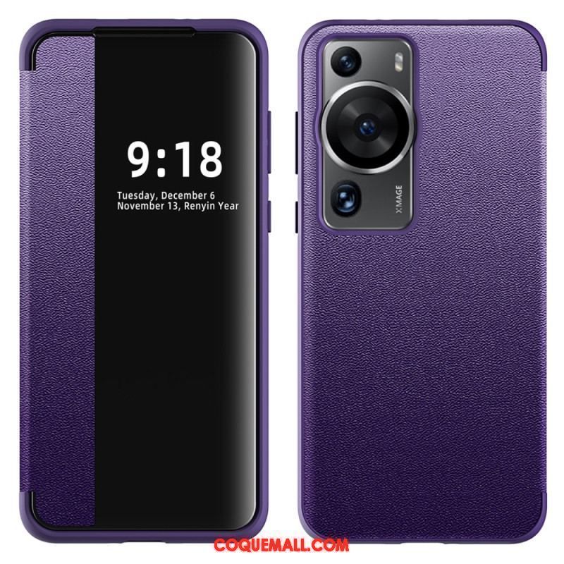 View Cover Huawei P60 Pro Simili Cuir