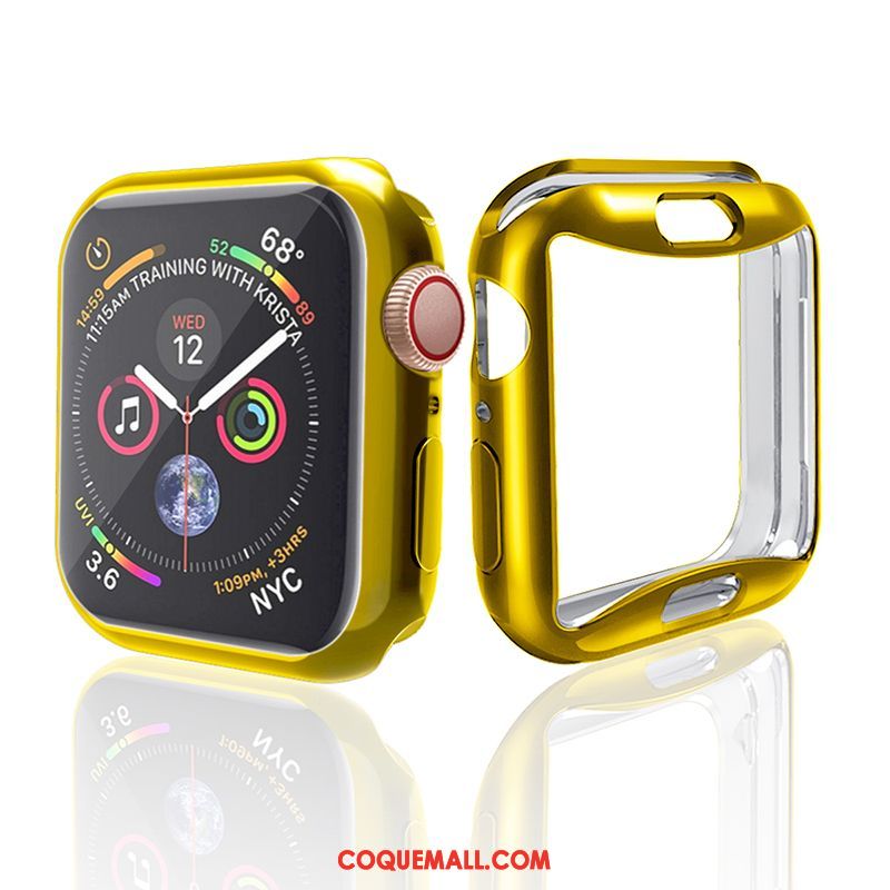 Étui Apple Watch Series 2 Placage Incassable Silicone, Coque Apple Watch Series 2 Tout Compris Tendance