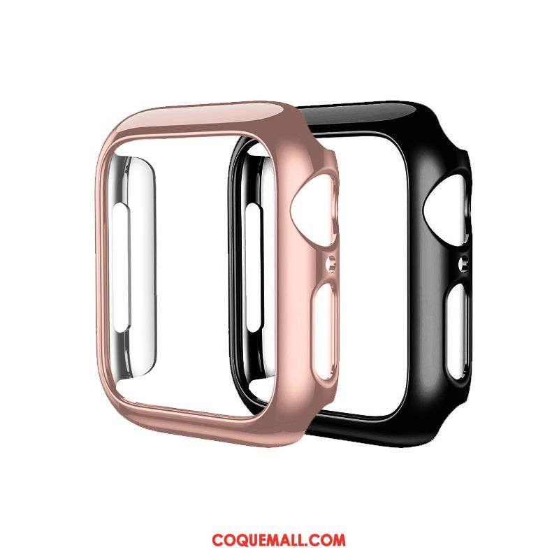 Étui Apple Watch Series 3 Noir Tout Compris Placage, Coque Apple Watch Series 3 Protection Difficile