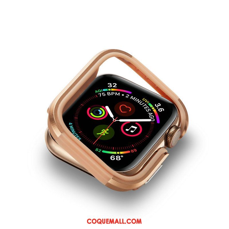 Étui Apple Watch Series 4 Border Incassable Métal, Coque Apple Watch Series 4 Protection