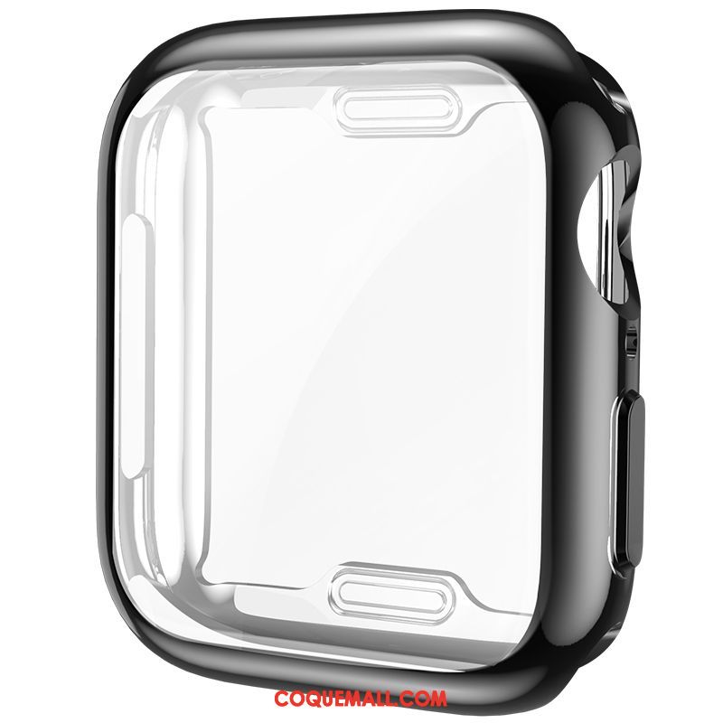 Étui Apple Watch Series 4 Membrane Très Mince Silicone, Coque Apple Watch Series 4 Incassable Placage