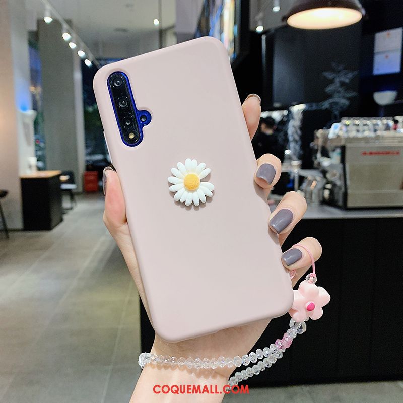 Étui Honor 20 Fluide Doux Jeunesse Rose, Coque Honor 20 Amoureux Tendance