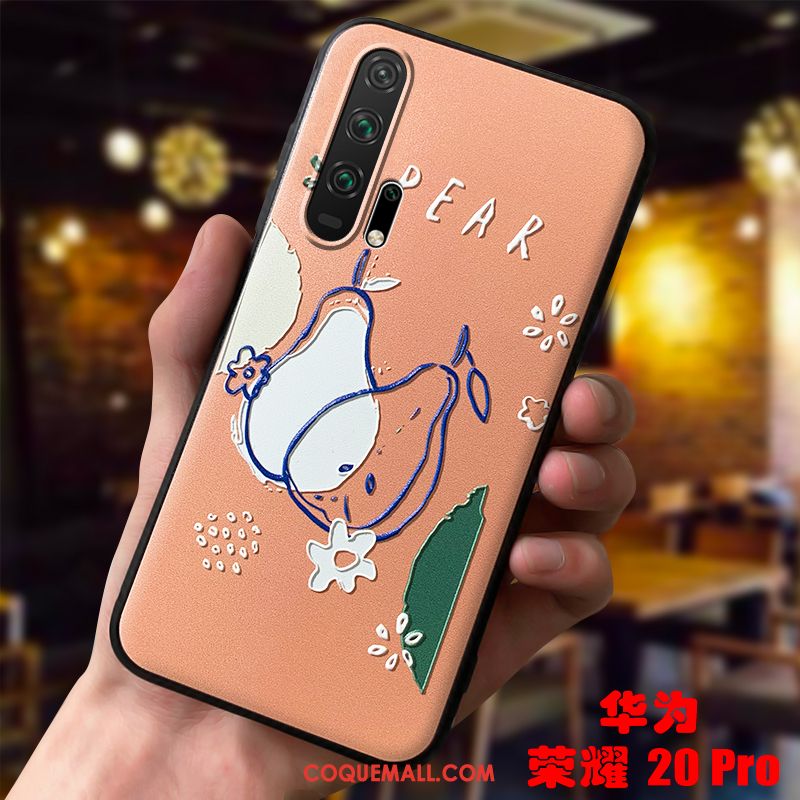 Étui Honor 20 Pro Jeunesse Antidérapant Art, Coque Honor 20 Pro Marque De Tendance Silicone