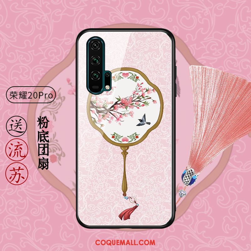 Étui Honor 20 Pro Tendance Incassable Tout Compris, Coque Honor 20 Pro Rose Sculpté