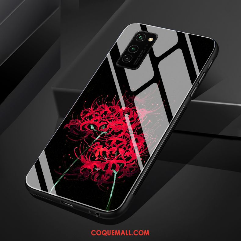 Étui Honor 30 Pro Noir Style Chinois Tendance, Coque Honor 30 Pro Vintage Téléphone Portable