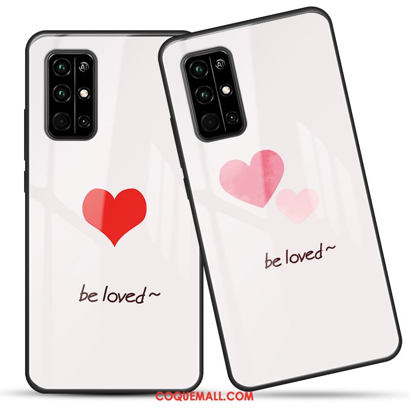 Étui Honor 30s Amoureux Verre Incassable, Coque Honor 30s Silicone Tendance