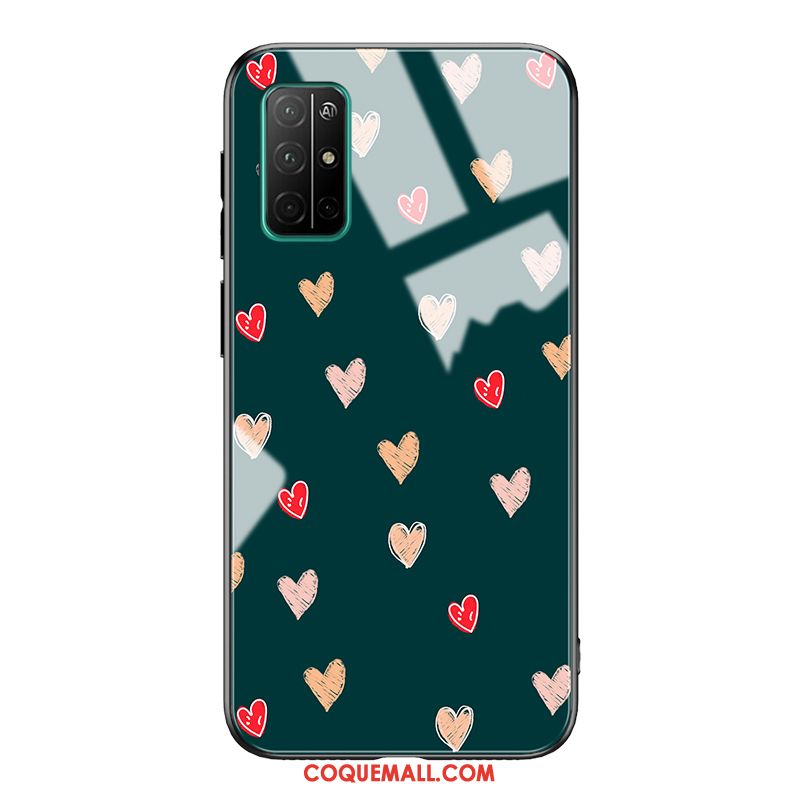 Étui Honor 30s Ornements Suspendus Personnalité Fluide Doux, Coque Honor 30s Créatif Vert