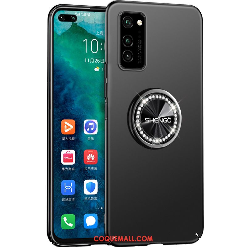 Étui Honor View30 Anneau À Bord Noir, Coque Honor View30 Téléphone Portable