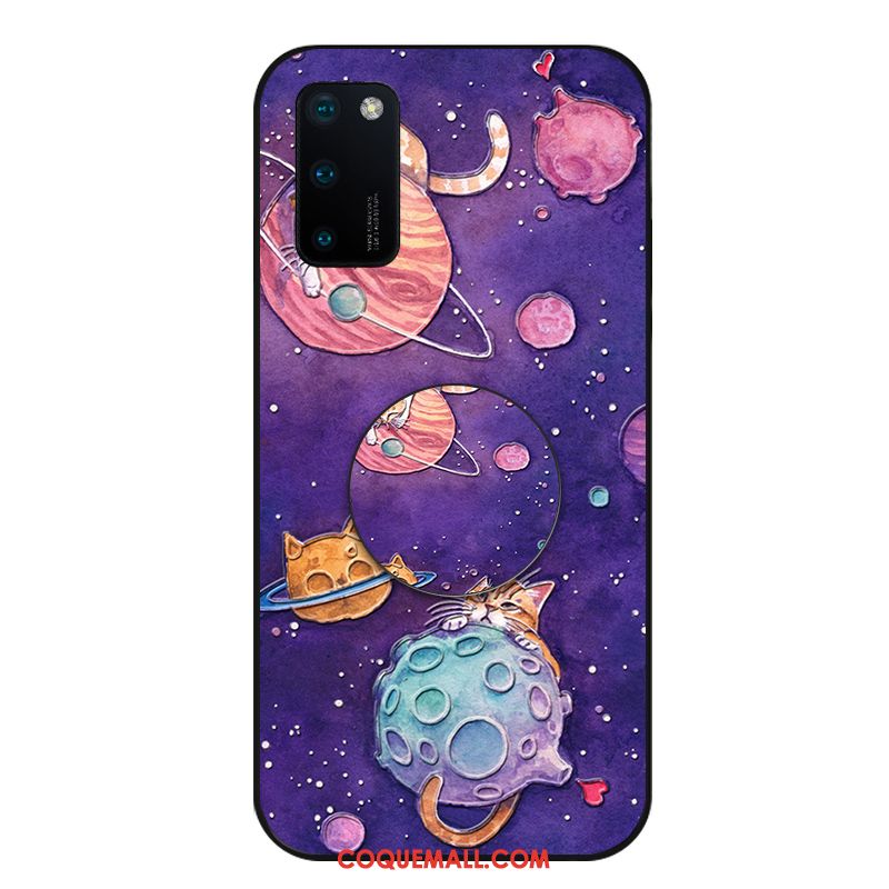 Étui Honor View30 Dessin Animé Ballon Tout Compris, Coque Honor View30 Vent Charmant