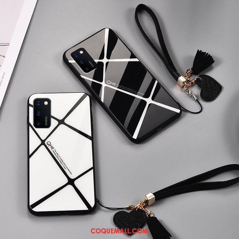 Étui Honor View30 Plaid Fluide Doux Téléphone Portable, Coque Honor View30 Incassable Noir