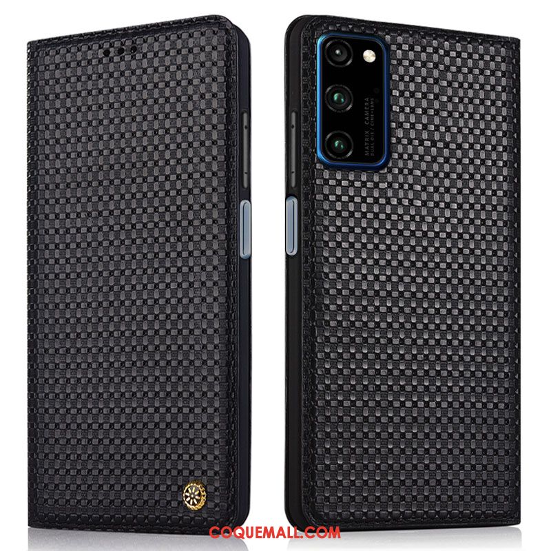 Étui Honor View30 Pro Nouveau Personnalité Créatif, Coque Honor View30 Pro Cuir Véritable Incassable