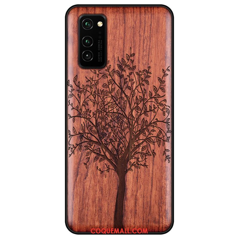 Étui Honor View30 Style Chinois Vintage Protection, Coque Honor View30 Motif Personnalité Braun