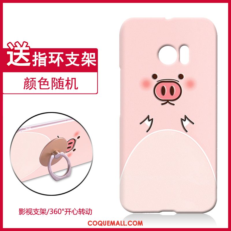 Étui Htc 10 Protection Silicone Dessin Animé, Coque Htc 10 Rose Difficile