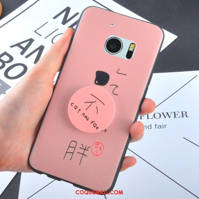 Étui Htc 10 Rose Téléphone Portable Tendance, Coque Htc 10 Tout Compris Support