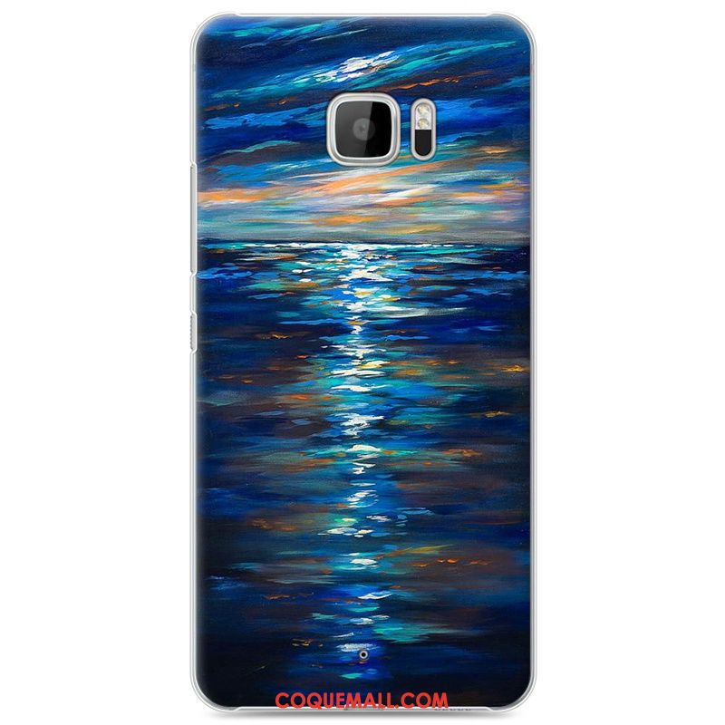 Étui Htc U Ultra Bleu Protection Téléphone Portable, Coque Htc U Ultra Difficile Dessin Animé