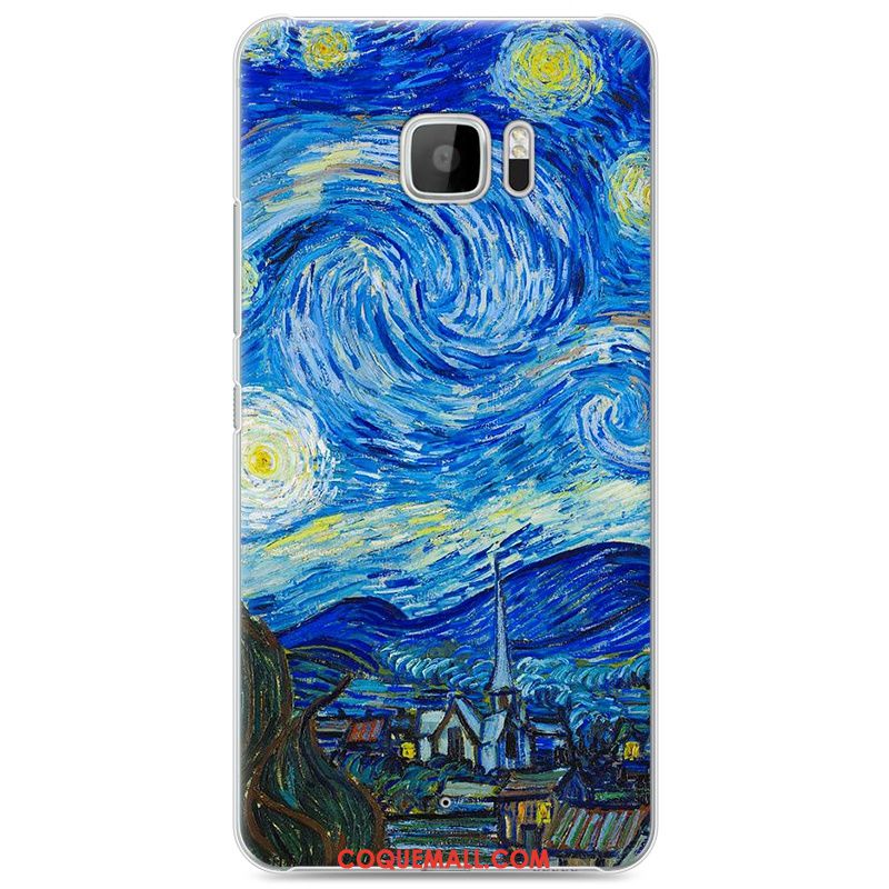 Étui Htc U Ultra Protection Bleu Tendance, Coque Htc U Ultra Dessin Animé Incassable