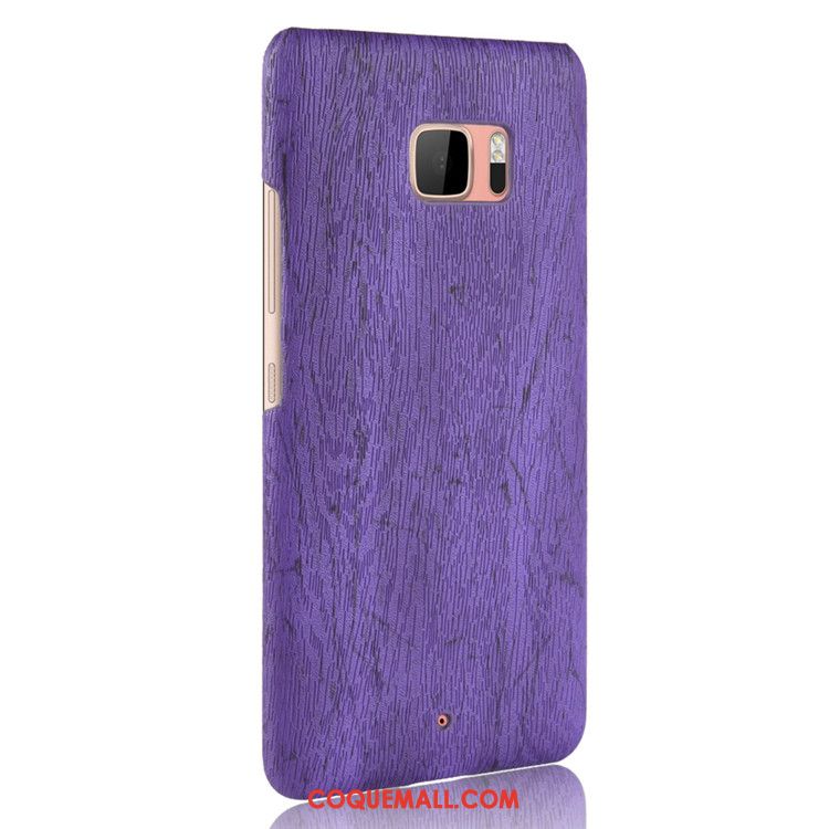 Étui Htc U Ultra Protection Légères Qualité, Coque Htc U Ultra Grain De Bois Téléphone Portable