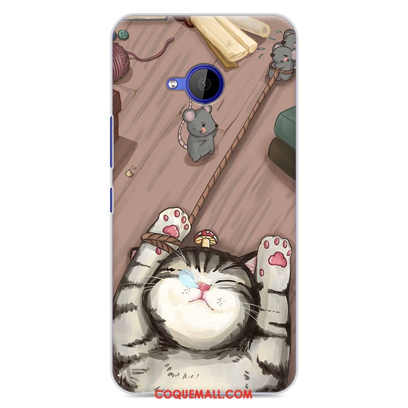 Étui Htc U11 Life Téléphone Portable Jeunesse Protection, Coque Htc U11 Life Dessin Animé Silicone Braun