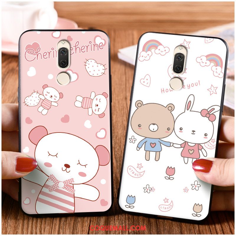 Étui Huawei Mate 10 Lite Rose Incassable Téléphone Portable, Coque Huawei Mate 10 Lite Tout Compris