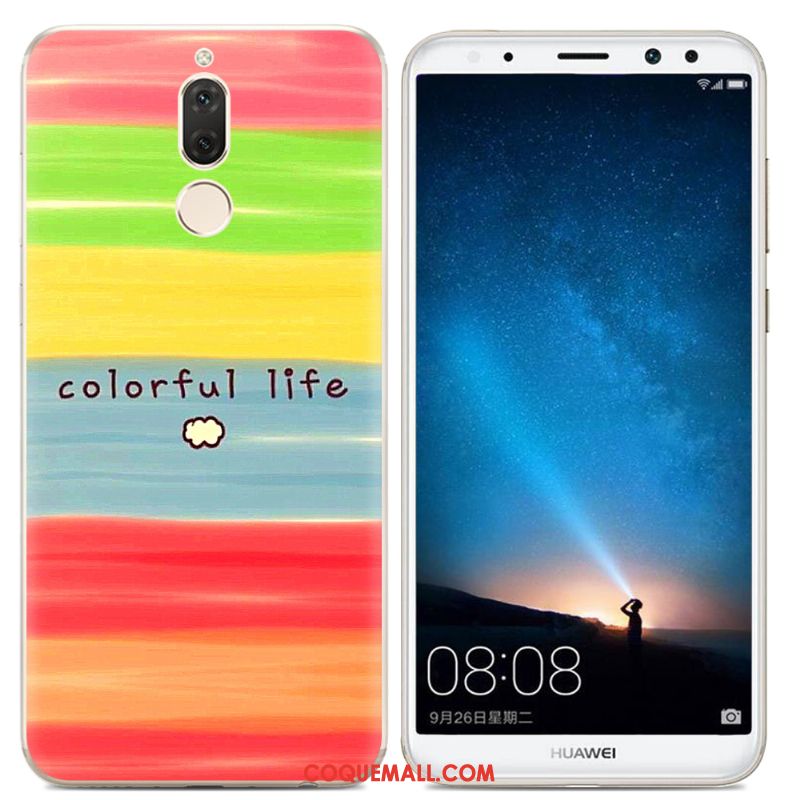 Étui Huawei Mate 10 Lite Silicone Tendance Créatif, Coque Huawei Mate 10 Lite Téléphone Portable Transparent