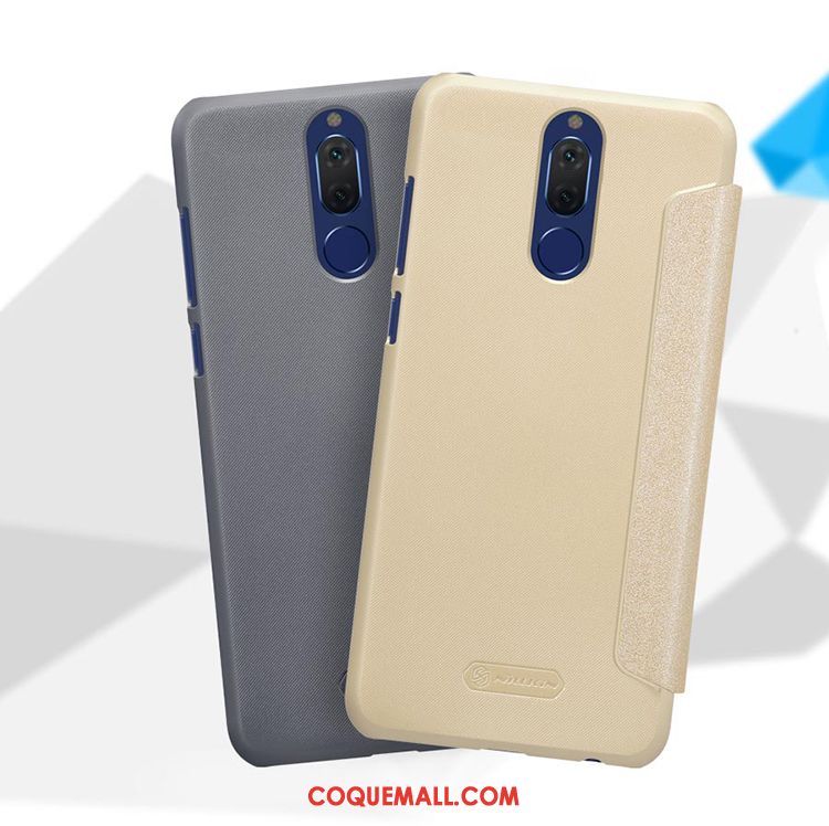 Étui Huawei Mate 10 Lite Étoile Téléphone Portable Étui En Cuir, Coque Huawei Mate 10 Lite Or Protection