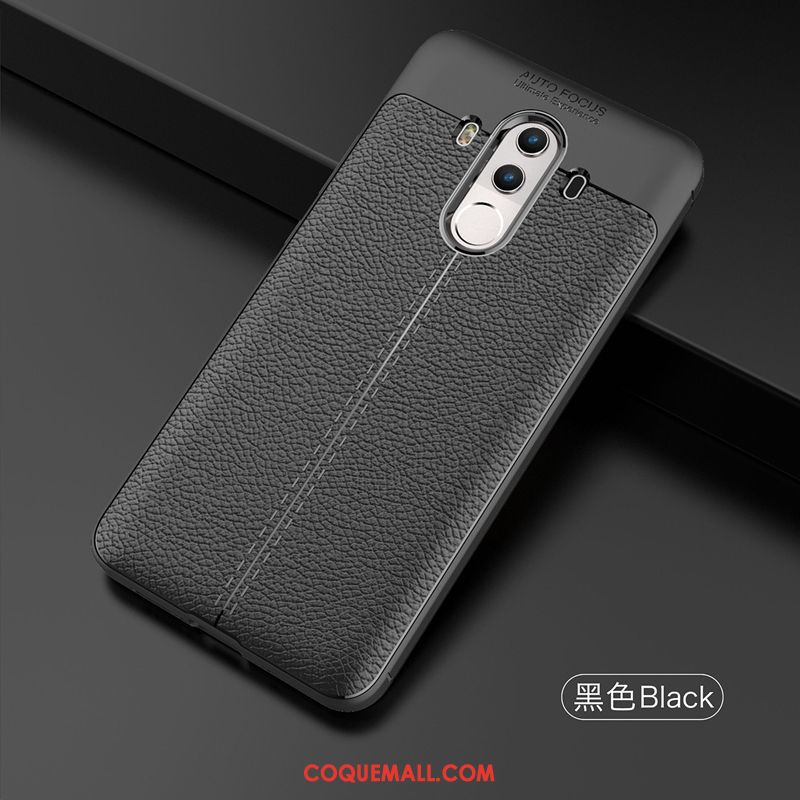 Étui Huawei Mate 10 Pro Téléphone Portable Fluide Doux Noir, Coque Huawei Mate 10 Pro