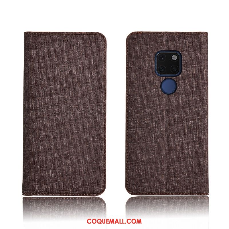 Étui Huawei Mate 20 Lin Téléphone Portable Nouveau, Coque Huawei Mate 20 Tout Compris Fluide Doux Braun