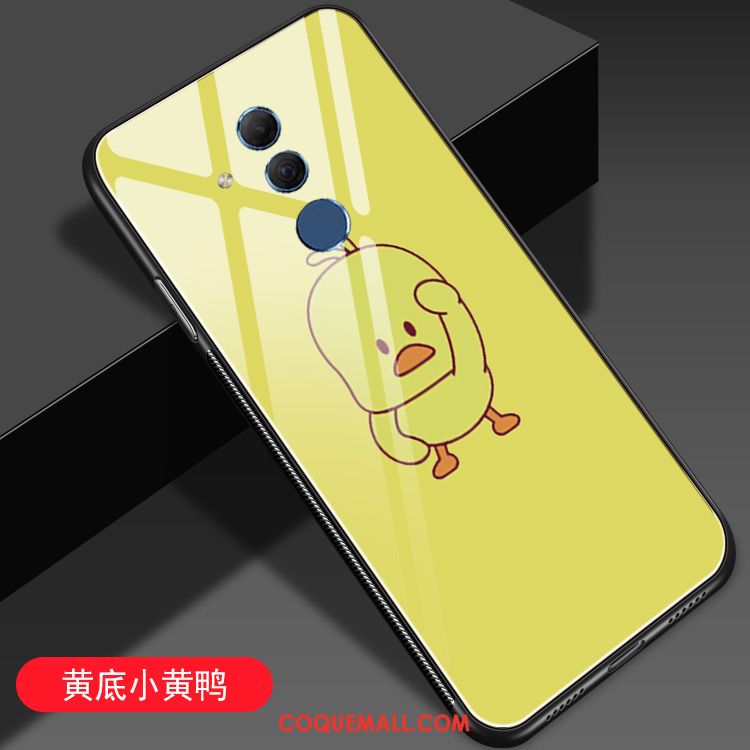 Étui Huawei Mate 20 Lite Petit Amoureux Charmant, Coque Huawei Mate 20 Lite Jaune Simple